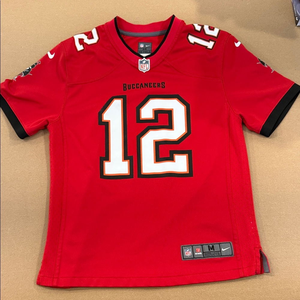 Nike Kids' Red Tampa Bay Buccaneers #12 Jersey